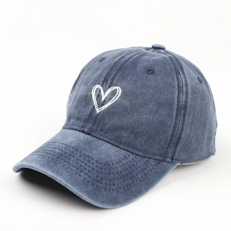 RetroLove Distressed Duckbill Cap